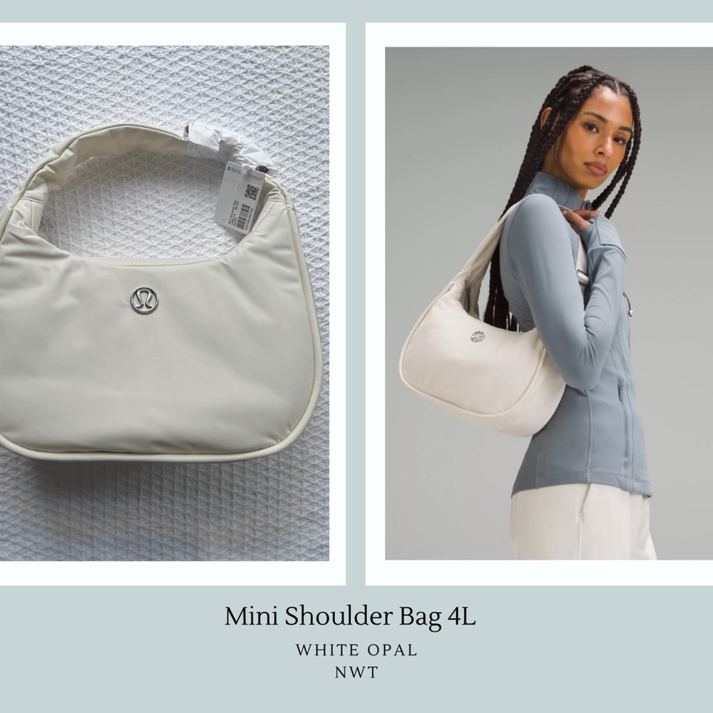 Mini Shoulder Bag White Opal